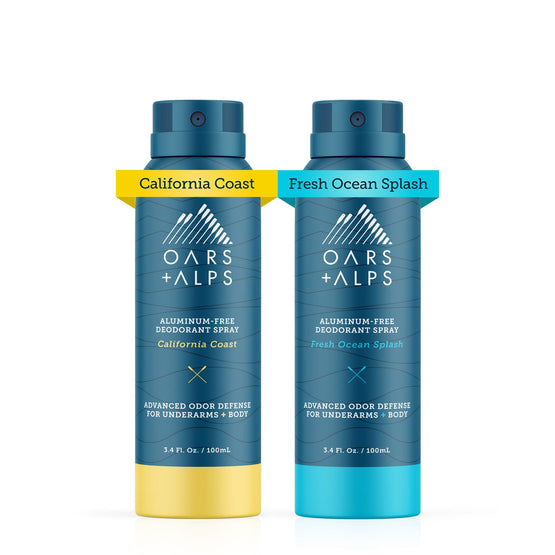 Aluminum-Free Deodorant Spray Duo